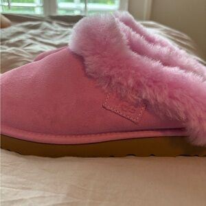 COPY - UGG Pink Women Slip On Coquette Slipper
